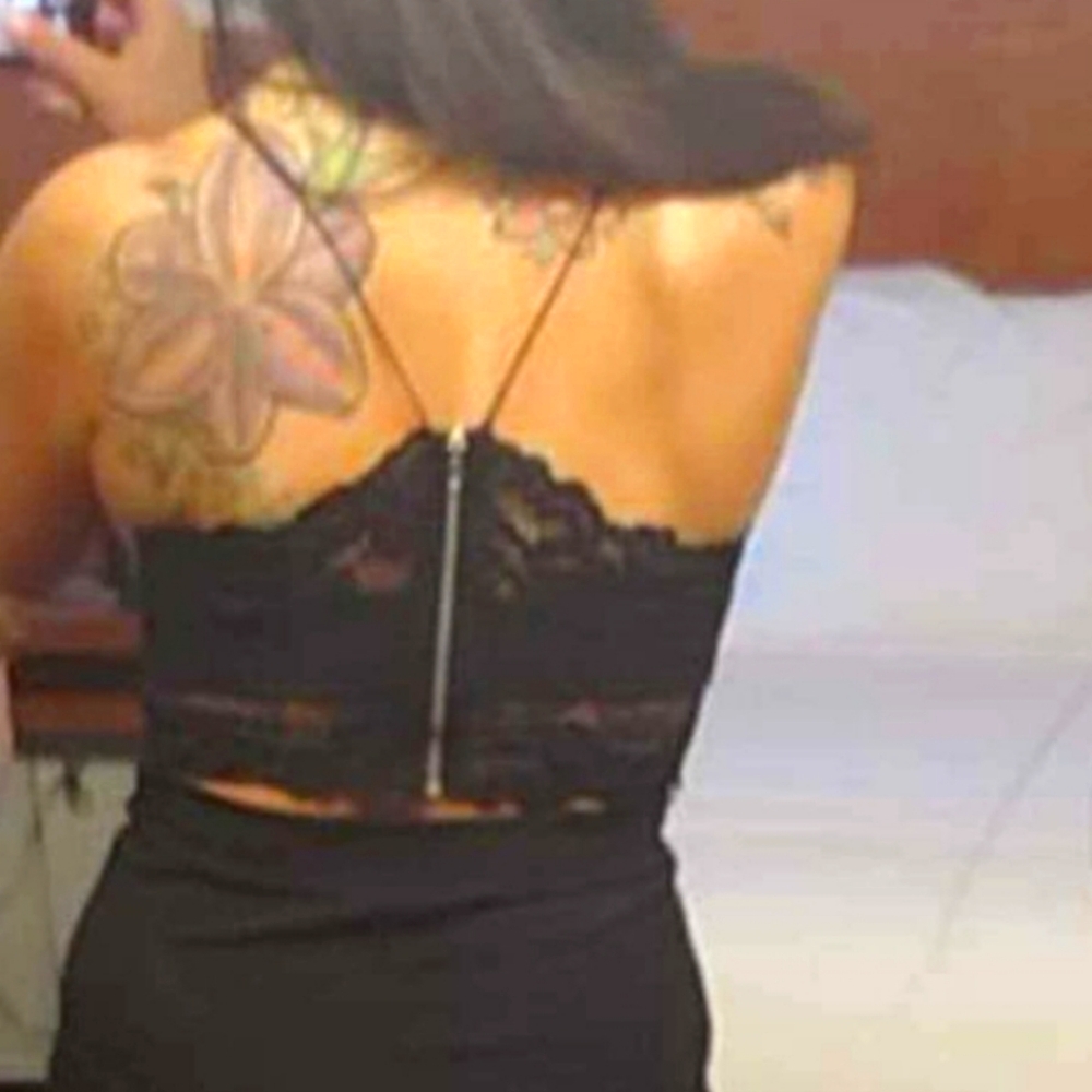 Black one piece jumpsuit